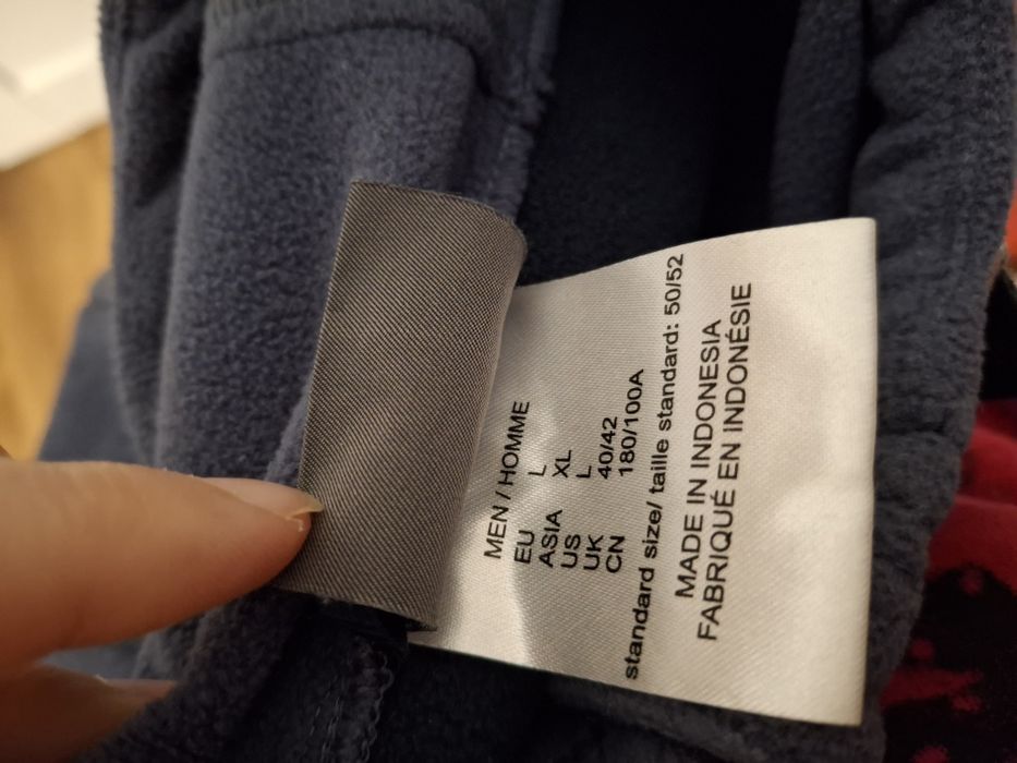 polar na zamek Jack Wolfskin rozmiar L nanuk 100