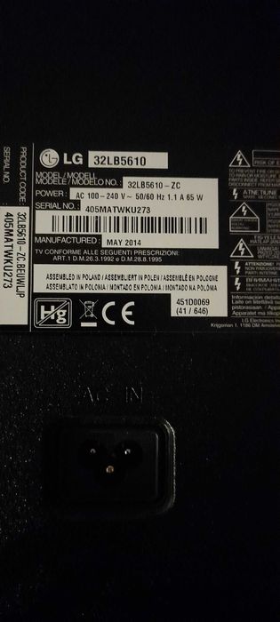 Venda Tv LG para peças