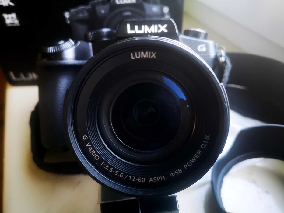 Panasonic DMC-G80M Lumix bezlusterkowy aparat cyfrowy + obiektyw