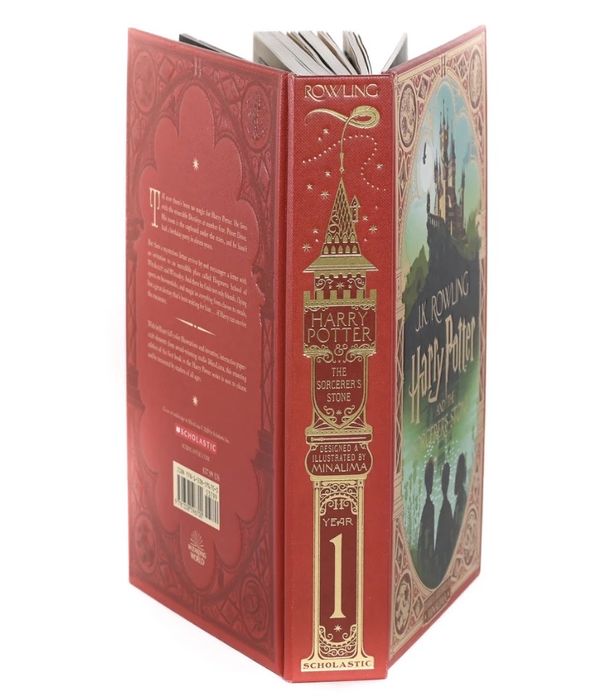 Harry Potter and Sorcerer’s stone MinaLima Scholastic