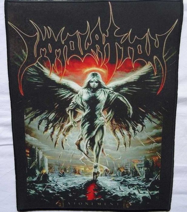 Immolation Atonement Ekran Duża Naszywka BackPatch Death Metal