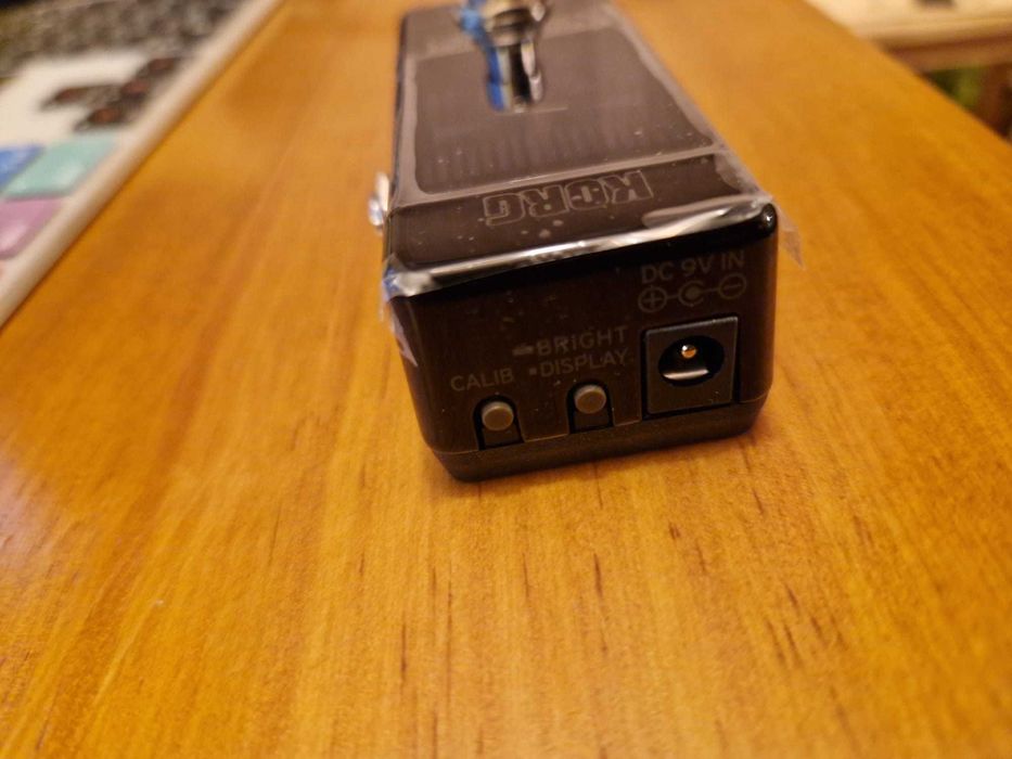 Afinador Korg Pitchblack X MINI como novo, sem uso