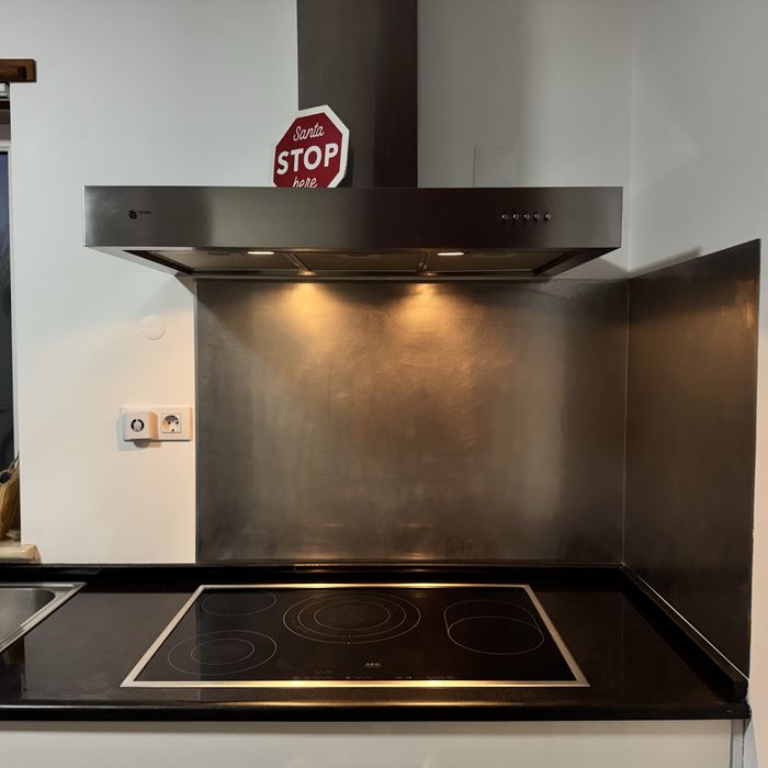 Placa de vitroceramica AEG e exaustor