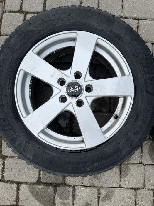 Alufelgi 5x108 16 cali Ford Kuga Galaxy S-Max Edge opony 215/60/16