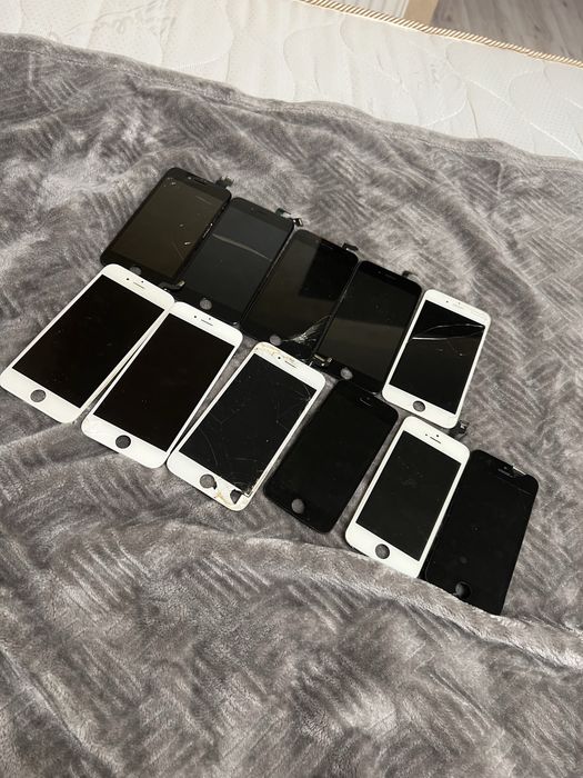Лот екранів для Iphone (11шт) + 2 корпуси Iphone 5s,на запчастини,тощо