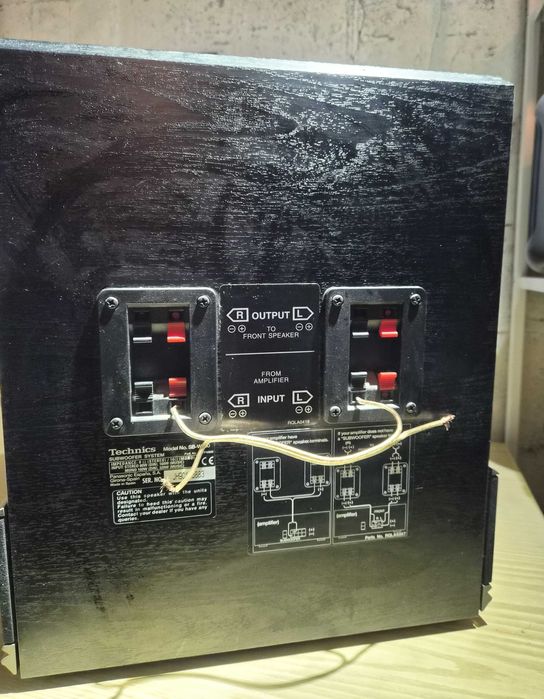Zestaw Technics SA-AX6 + Subwoofer SB-W500 + Pilot