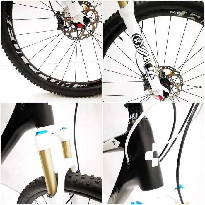 FULL KARBONOWY CUBE Stereo 120 HPA Race roz. 62 XL - FOX -XT