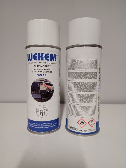 Silikon w sprayu Wekem 400ml