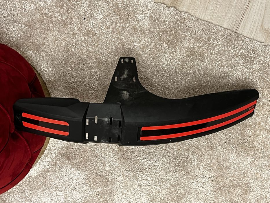 Blotnik rowerowy mtb uniwersalny Czarno-Pomaranczowy