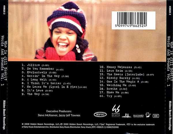 Jill Scott ‎– Who Is Jill Scott? - Words And Sounds Vol. 1 (CD)