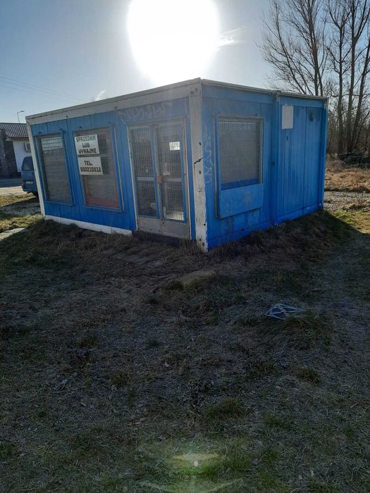 Kontener barak pomieszczenie gospodarcze sklep