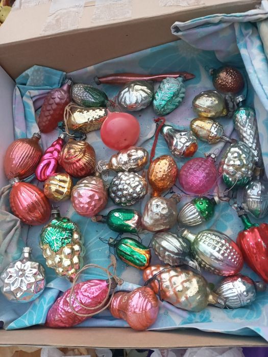 игрушки СССР , лимон , груша , вишня ,огурец