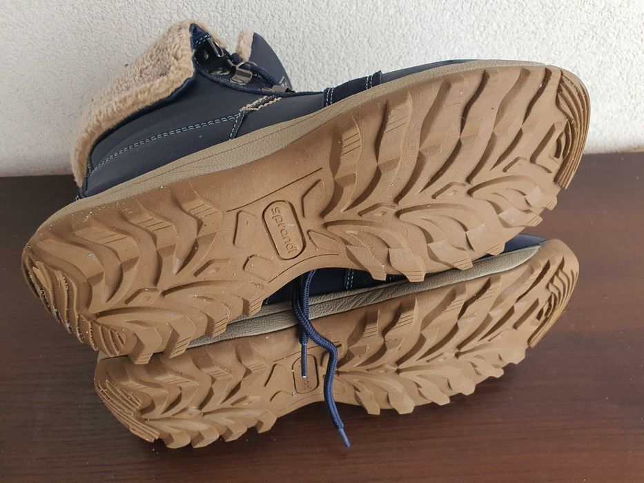 Trapery, trzewiki, trekkingi ocieplane, botki, 41. Okazja. Jak nowe!