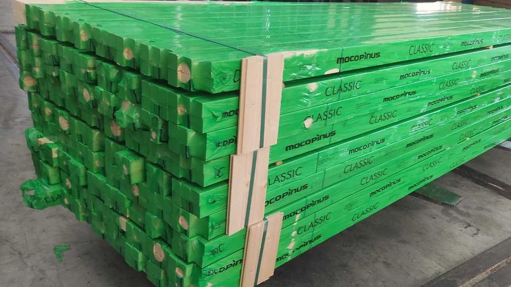 Barrotes Casquinha Branca Aparelhado 3600x39x39 Top!