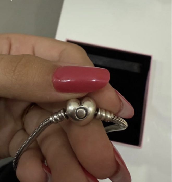 Pulseira Pandora Fecho coração