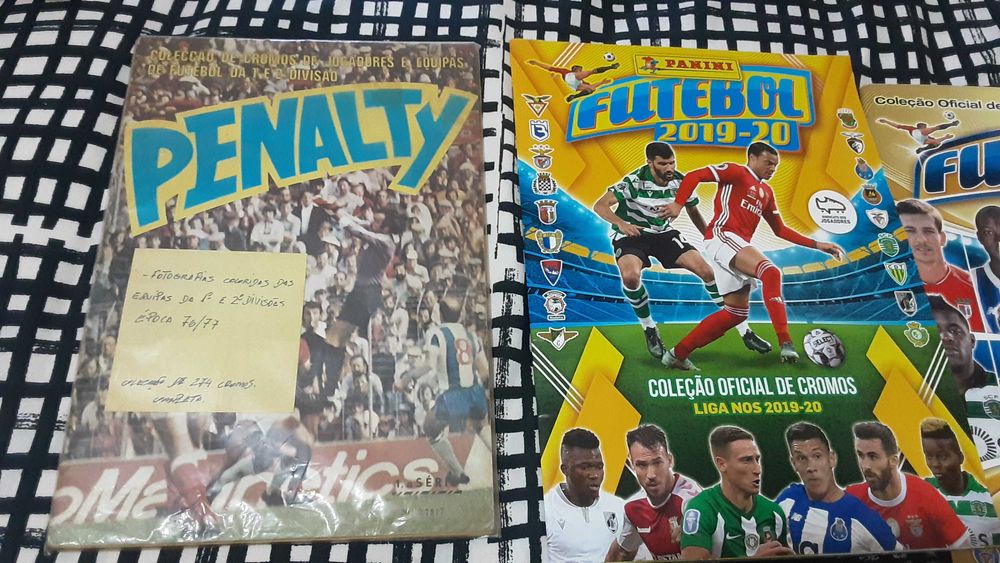 Cadernetas futebol completas