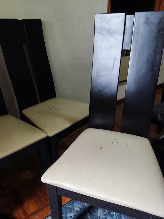 4 cadeiras de sala