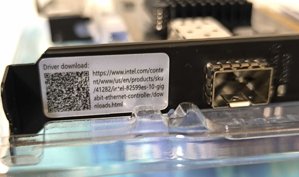 Мережева плата PCI-e NICGIGA 10 Гбіт/с SFP+ на базі Intel 82599