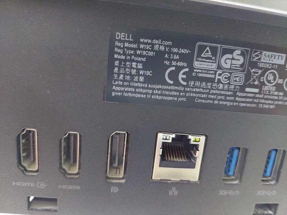 Моноблок DELL OptiPlex 7460 Core i5-8gen/DDR4 8Gb/SSD Intel 180Gb