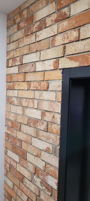 Lico toruńskie, płytki z cegieł ciętych
