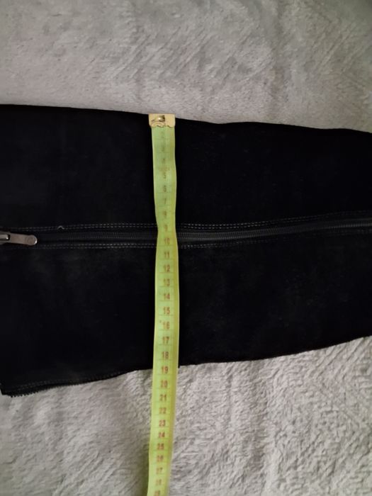 Ботфорды замшевые