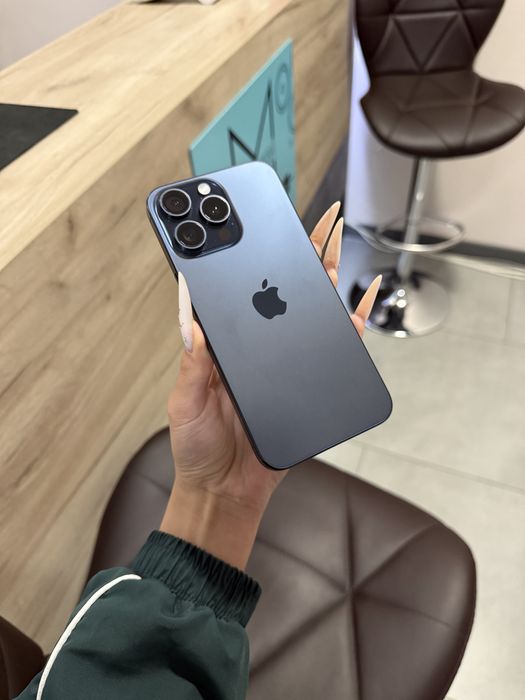 Iphone 15 Pro Max 256 Gb Blue Titanium Розстрочка Обмін Магазин