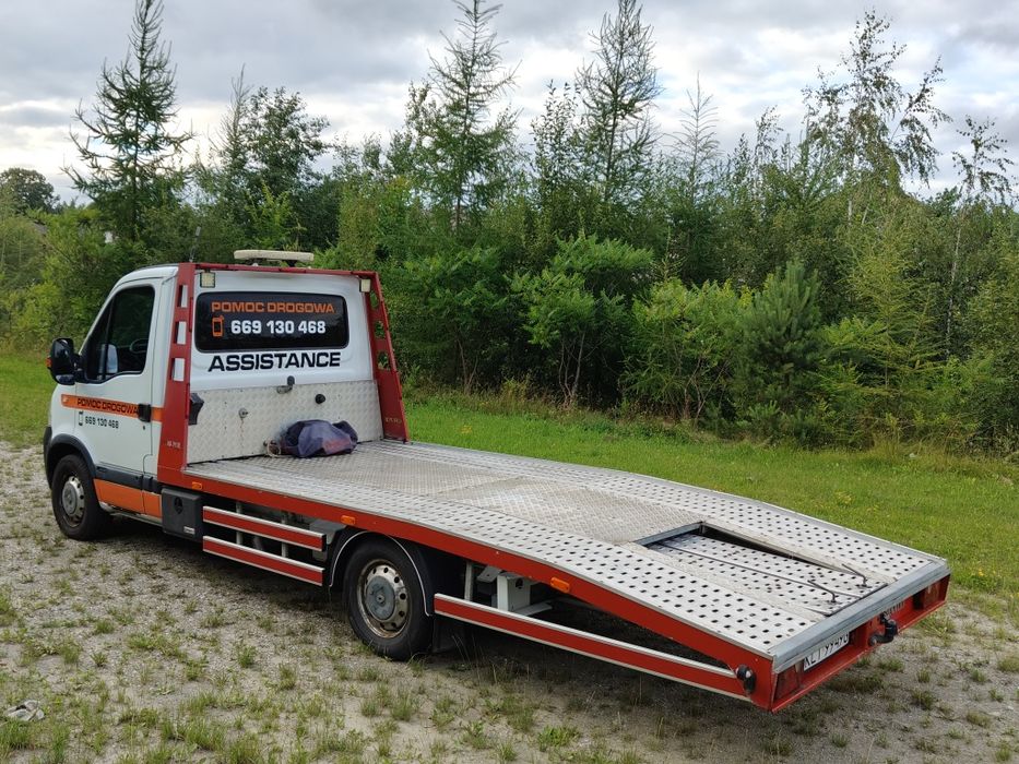 Autolaweta Pomoc drogowa Renault Master