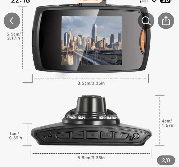 Câmara para carro nova na caixa