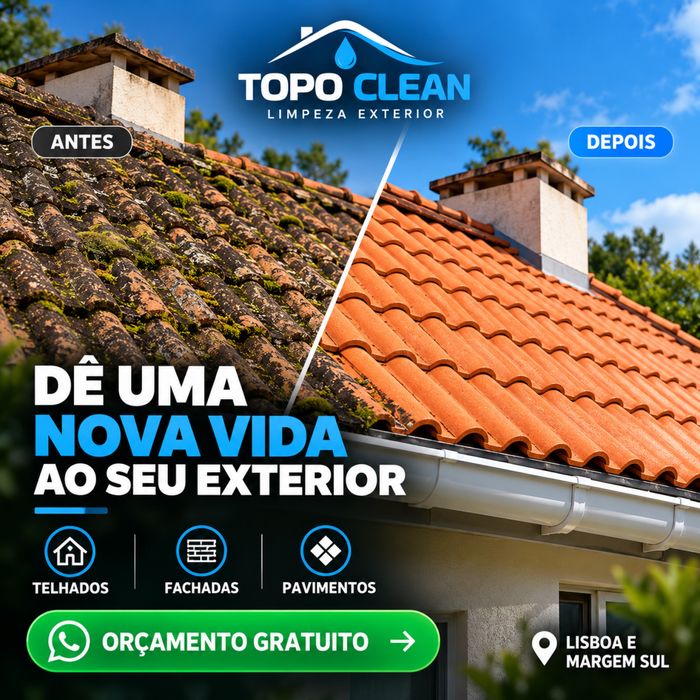 Lavagem de telhados