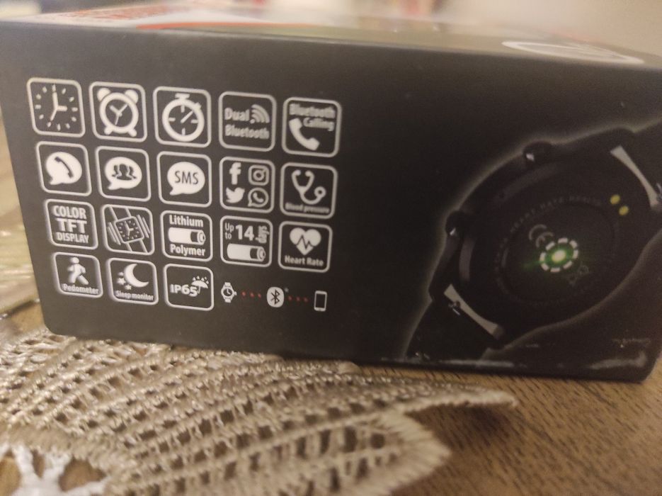 Nowy czarny activeband monaco smartband