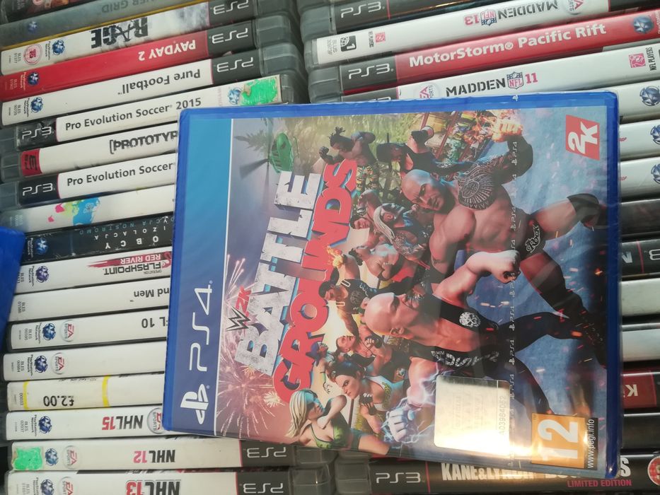 W2k battle grounds w 2k nowa folia ps4 ps5 PlayStation 4 5