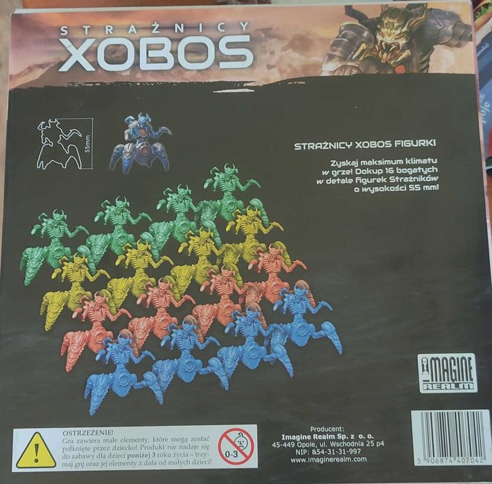 Strażnicy Xobos + duże figurki NOWE!