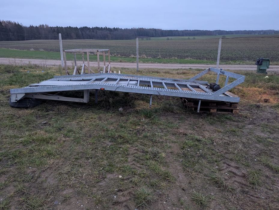 Najazd autolaweta zabudowa Ducato Boxer Jumper