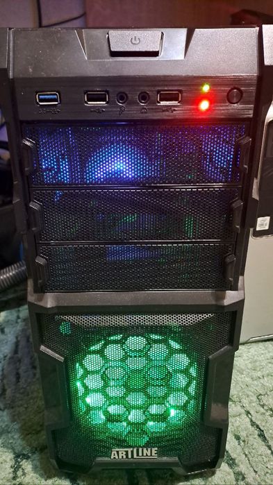 Комп'ютер Ryzen 5 1600/DDR4 16Gb/GTX 1650 4Gb/SSD 240/HDD 1TB