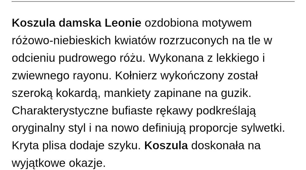 Koszula Lambert w kwiaty s