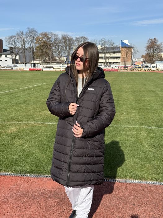 Оригінал Довга Куртка Puma Essentials 688338_01 Пуховик осінь весна L