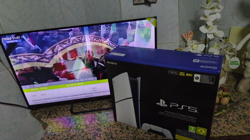 NOVA e SELADA Consola PlayStation 5 (PS5) Slim 1TB (3 ANOS de GARANTIA