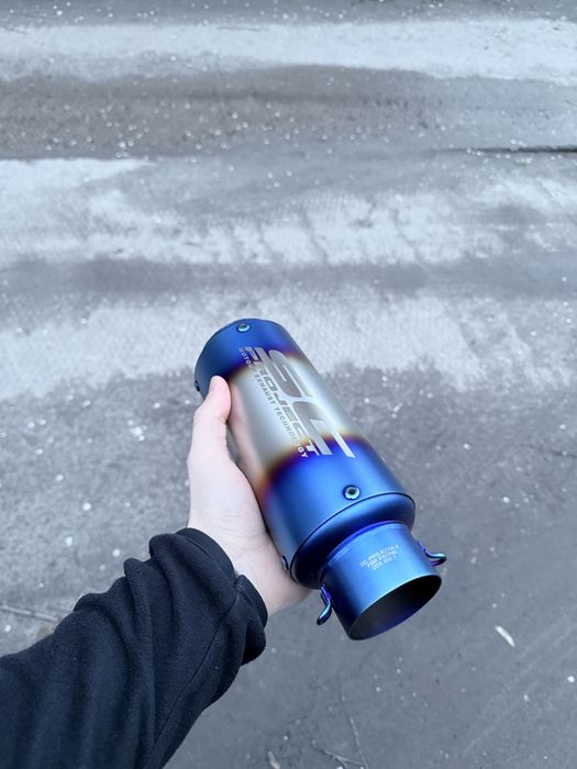 Прямоток SC Project (Blue Titanium) універсальний