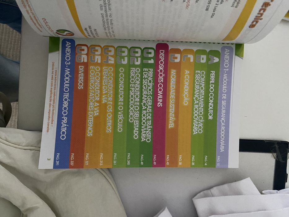 Livro de código condução para exame teórico - edição recente