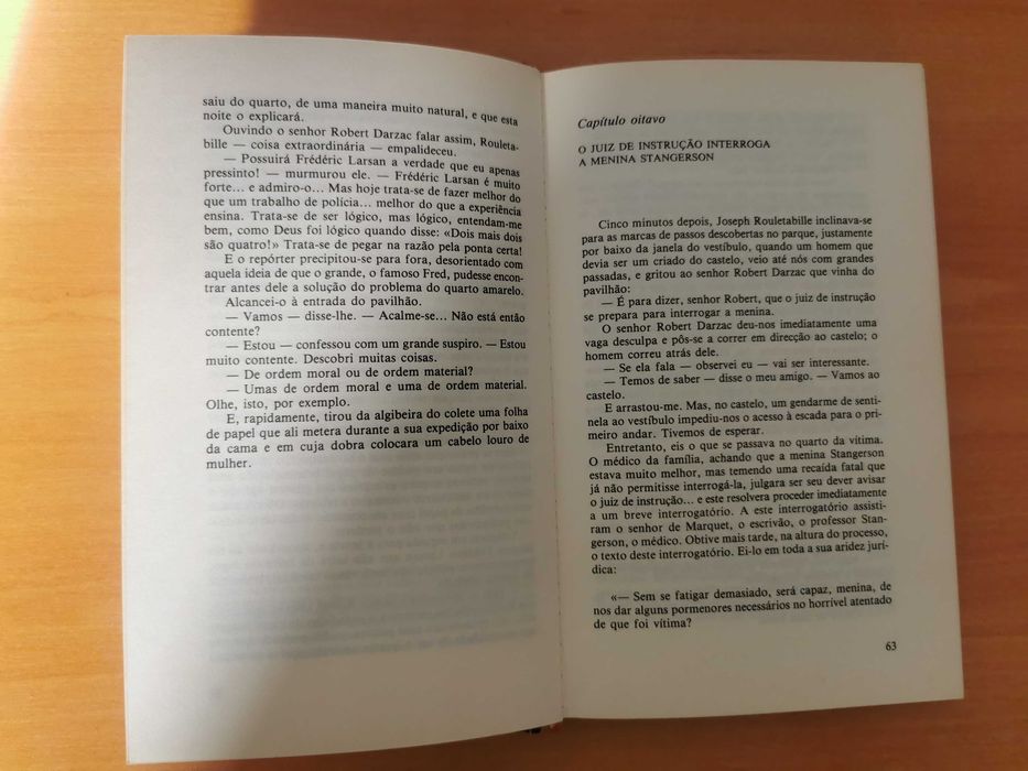 Livro - O mistério do quarto amarelo