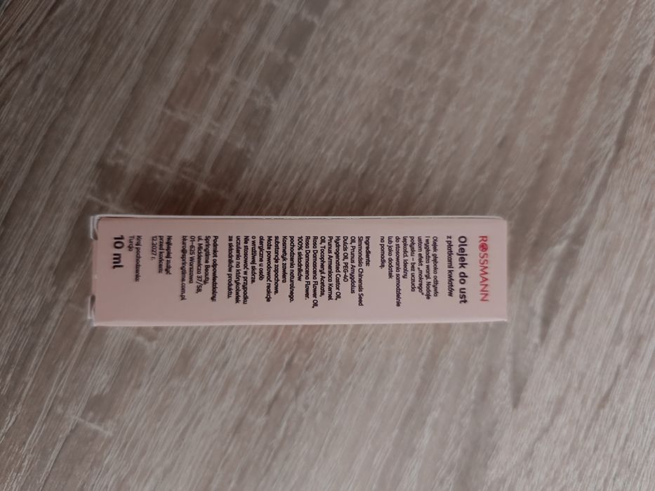 Olejek do ust różany pocałunek Rossmann