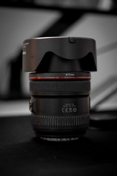 Lente Canon EF 24‑70mm f/4L IS USM – Excelente Estado
