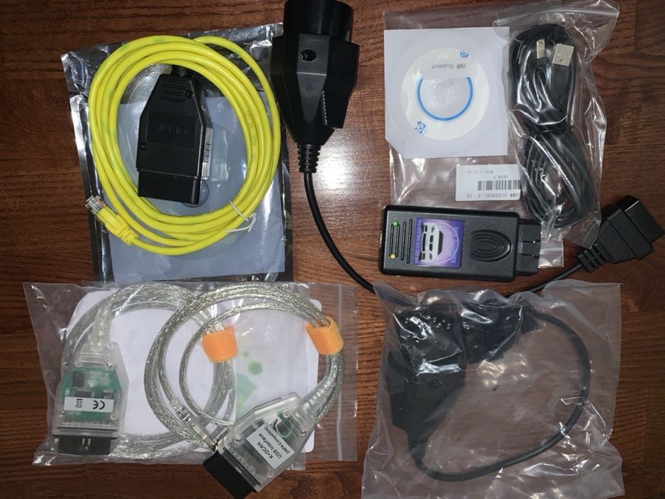 Диагностичний кабель OBD2 BMW inpa K + D-CAN Interface, ENET,  vLinker