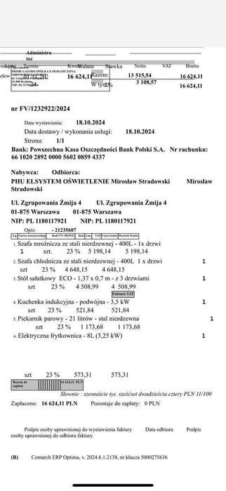 lodówka z zamrażarką