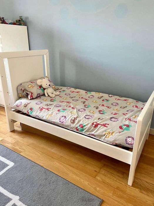 Cama de criança (marca Trama) e colchão! NOVO PREÇO!