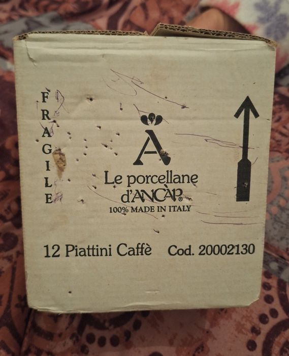 Conjunto completo de 12 chávenas e pires café Lavazza