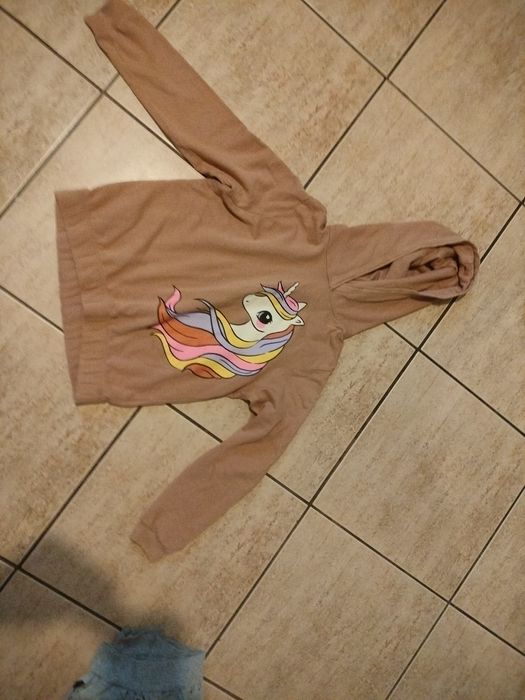 Bluza z psami i z koniem 122/128