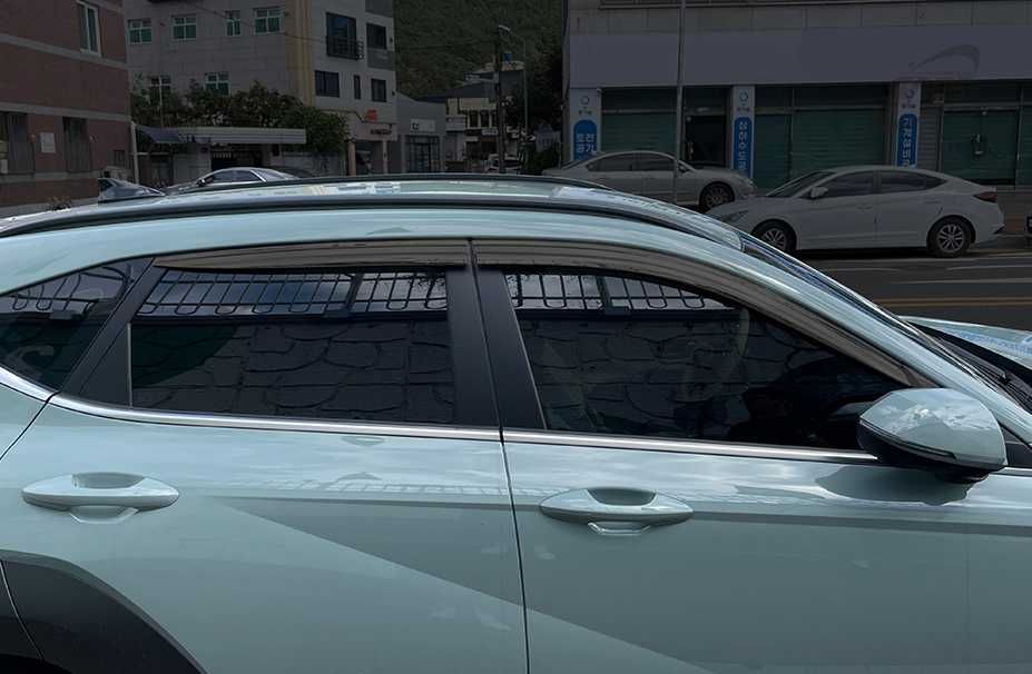 Вітровики Ветровики Дефлектори Hyundai Kona OS 2017+ / Kona SX2 2023+