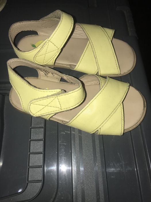 Sandalias menina, amarelas, 24,H&M