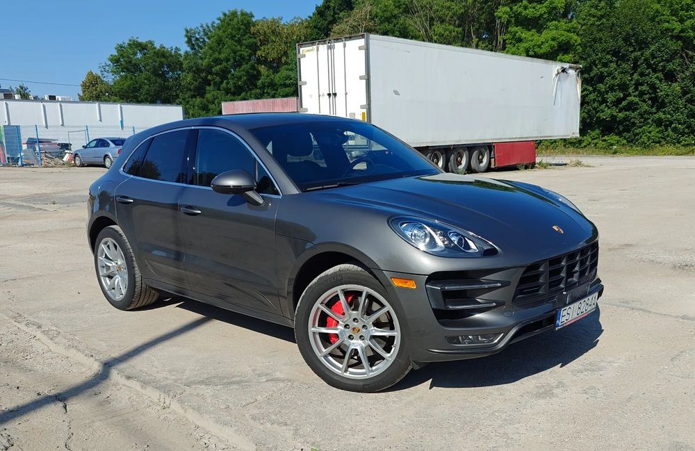 Porsche Macan Porsche Macan Turbo 3.6 ,niski przebieg ,ASO Porsche,BOSE,PASM